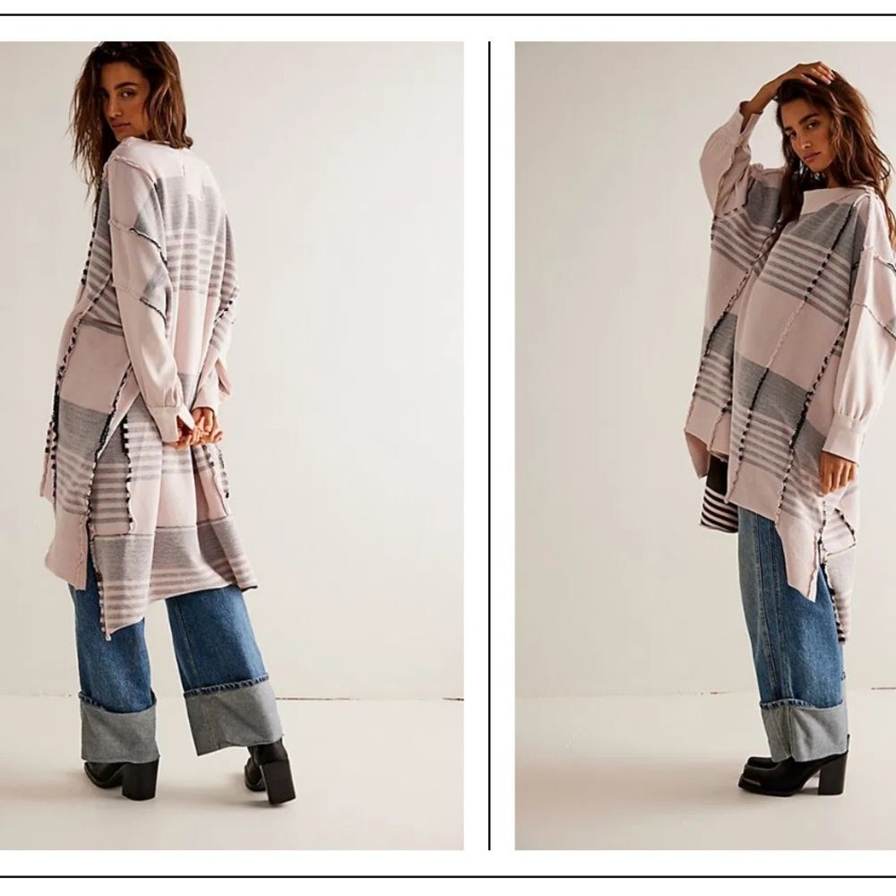 NWT FREE PEOPLE WE THE FREE Off The Shelf Maxi Top Long Sleeve - Picture 2 of 7